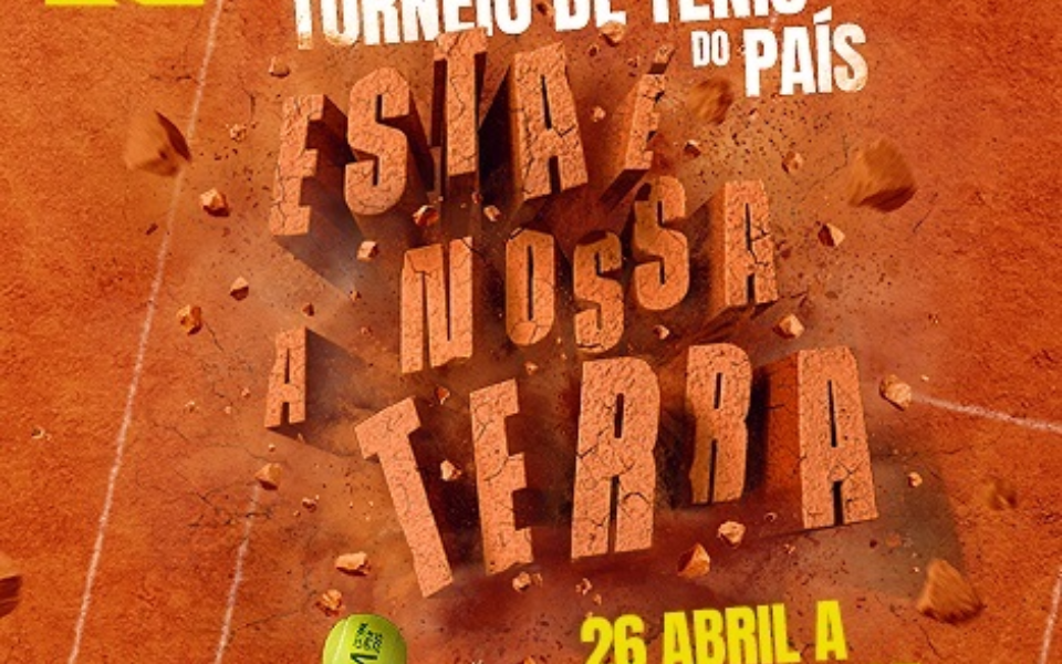 Promotional image for the Millennium Estoril Open with dates from April 26 to May 4, 2025