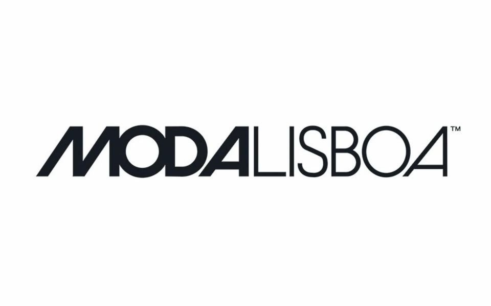Black and white logo of ModaLisboa, Lisbon’s main fashion event